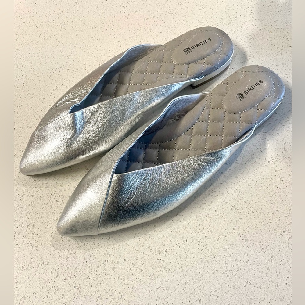 BIRDIES Women’s Leather Flats, excellent condition